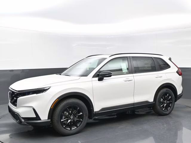 2026 Platinum White Pearl Honda CR-V Hybrid Sport-L AWD SUV