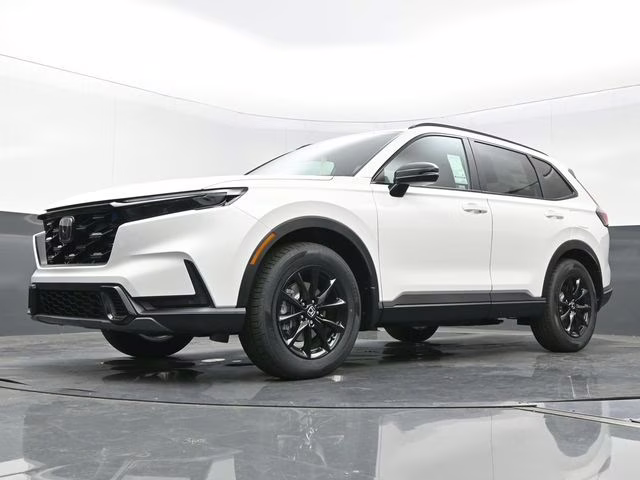 2026 Platinum White Pearl Honda CR-V Hybrid Sport-L AWD SUV