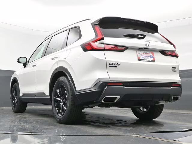2026 Platinum White Pearl Honda CR-V Hybrid Sport-L AWD SUV