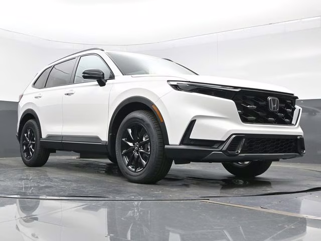 2026 Platinum White Pearl Honda CR-V Hybrid Sport-L AWD SUV