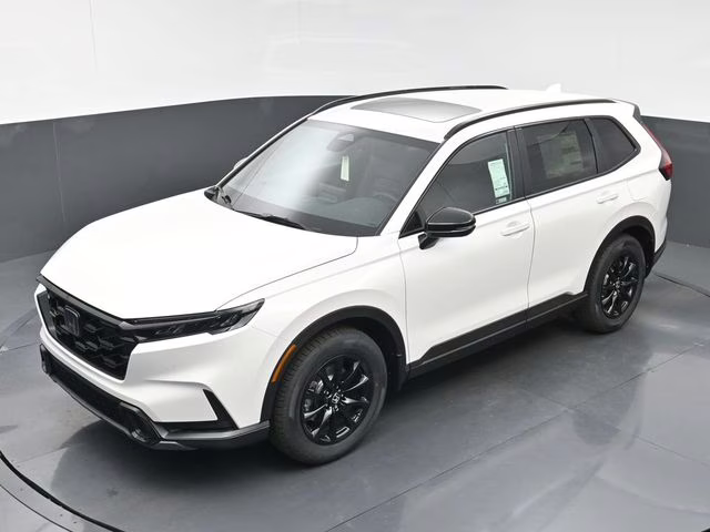 2026 Platinum White Pearl Honda CR-V Hybrid Sport-L AWD SUV