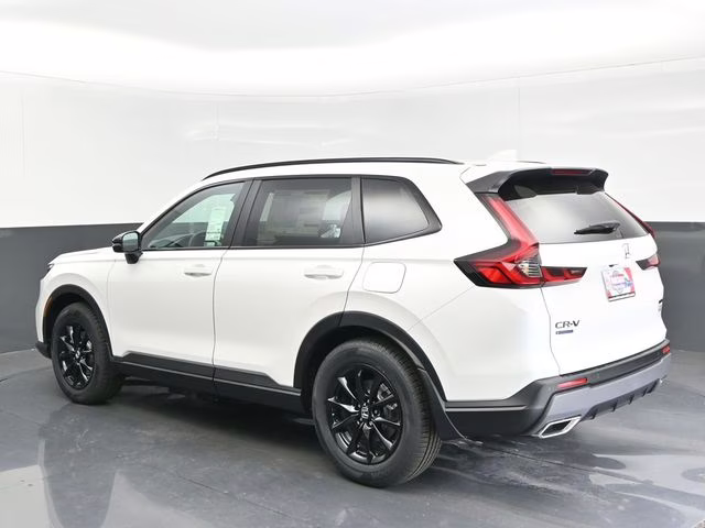 2026 Platinum White Pearl Honda CR-V Hybrid Sport-L AWD SUV