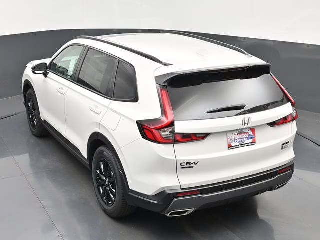 2026 Platinum White Pearl Honda CR-V Hybrid Sport-L AWD SUV
