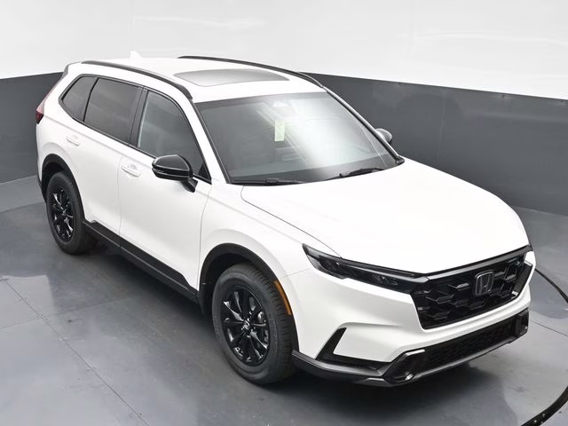 2026 Platinum White Pearl Honda CR-V Hybrid Sport-L AWD SUV