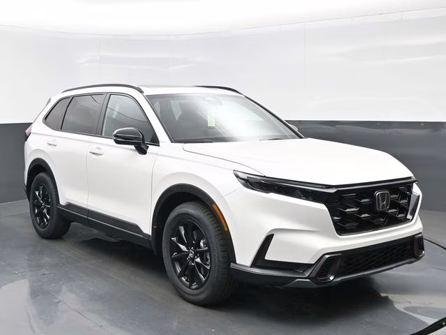 2026 Platinum White Pearl Honda CR-V Hybrid Sport-L AWD SUV