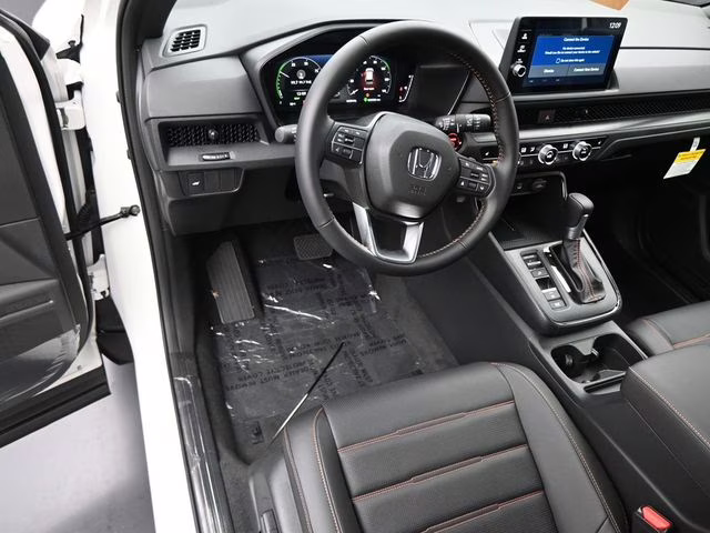 2026 Platinum White Pearl Honda CR-V Hybrid Sport-L AWD SUV