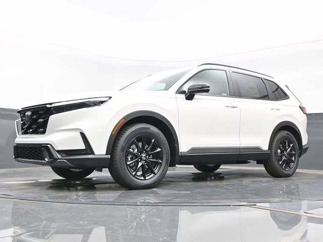 2026 Platinum White Pearl Honda CR-V Hybrid Sport-L AWD SUV
