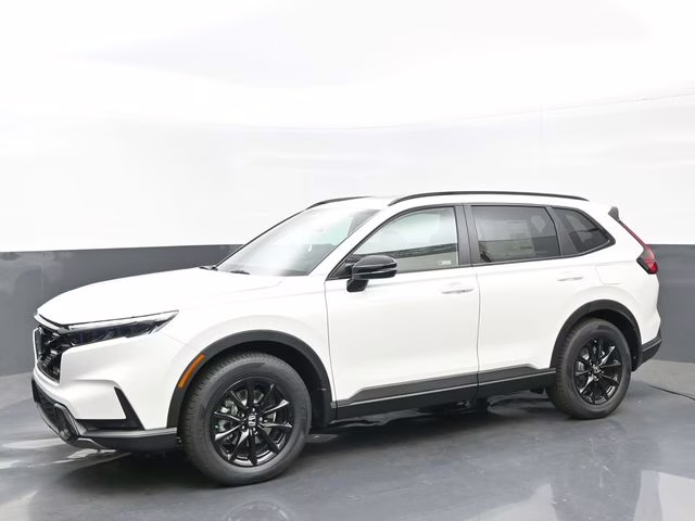 2026 Platinum White Pearl Honda CR-V Hybrid Sport-L AWD SUV