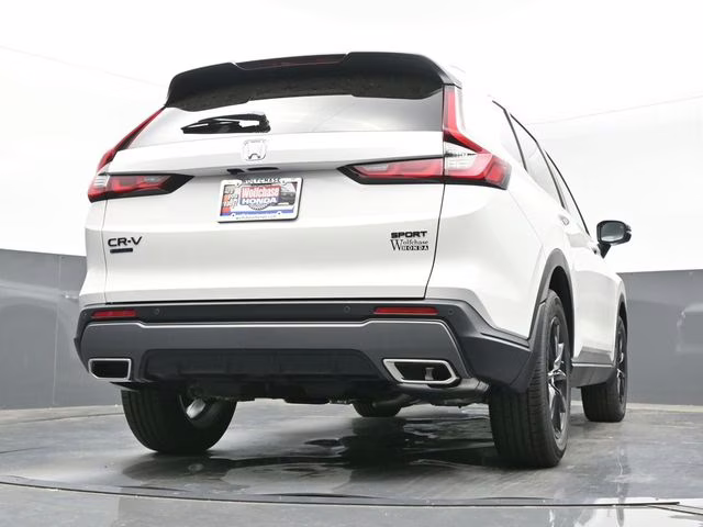 2026 Platinum White Pearl Honda CR-V Hybrid Sport-L AWD SUV
