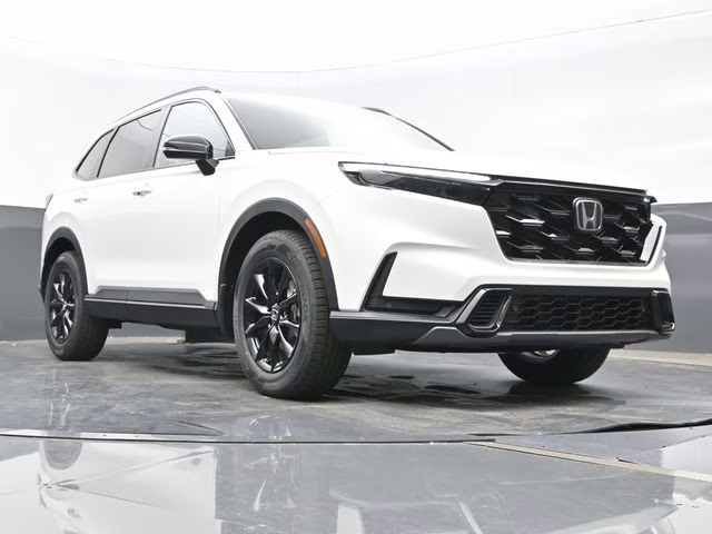 2026 Platinum White Pearl Honda CR-V Hybrid Sport-L AWD SUV