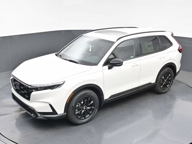 2026 Platinum White Pearl Honda CR-V Hybrid Sport-L AWD SUV