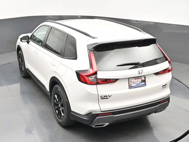 2026 Platinum White Pearl Honda CR-V Hybrid Sport-L AWD SUV