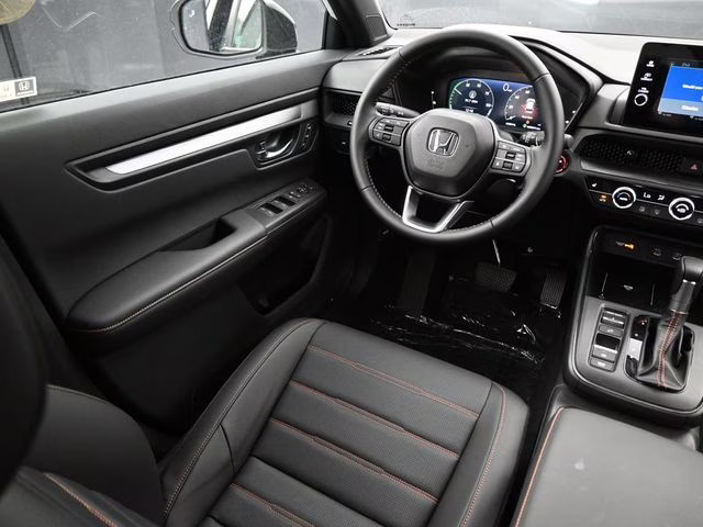 2026 Platinum White Pearl Honda CR-V Hybrid Sport-L AWD SUV
