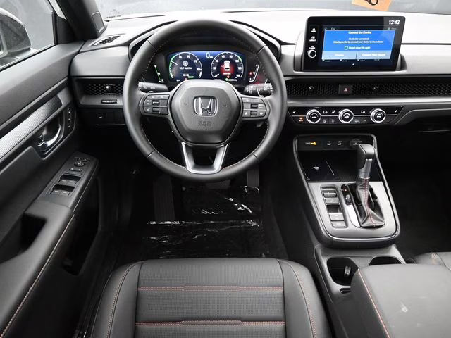 2026 Platinum White Pearl Honda CR-V Hybrid Sport-L AWD SUV