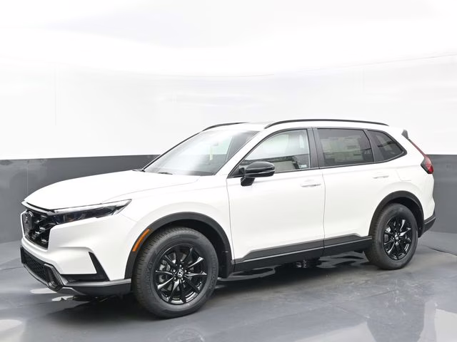 2026 Platinum White Pearl Honda CR-V Hybrid Sport-L AWD SUV