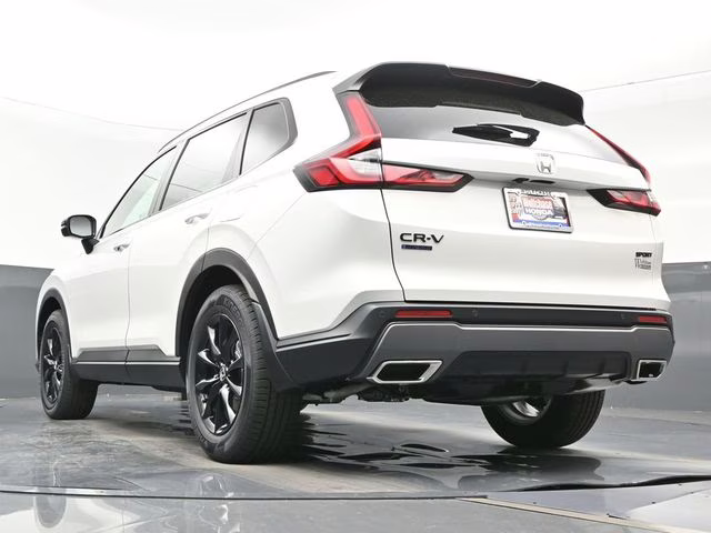 2026 Platinum White Pearl Honda CR-V Hybrid Sport-L AWD SUV