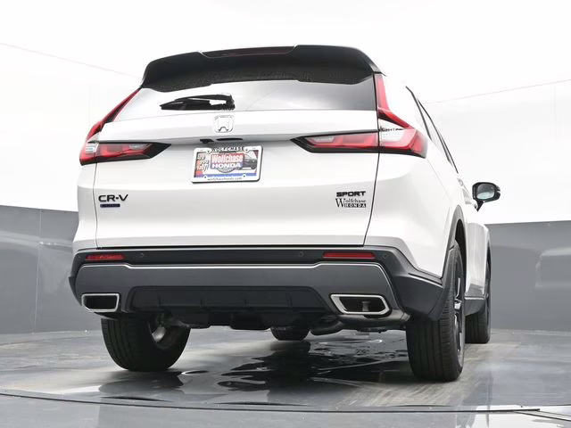 2026 Platinum White Pearl Honda CR-V Hybrid Sport-L AWD SUV