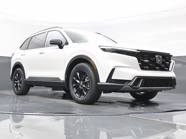 2026 Platinum White Pearl Honda CR-V Hybrid Sport-L AWD SUV