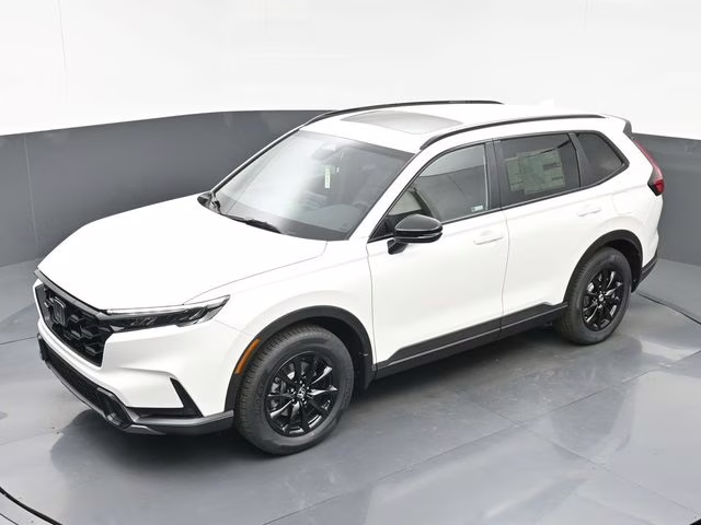 2026 Platinum White Pearl Honda CR-V Hybrid Sport-L AWD SUV
