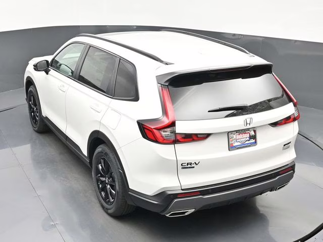 2026 Platinum White Pearl Honda CR-V Hybrid Sport-L AWD SUV