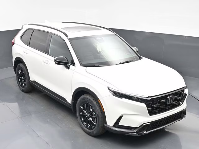 2026 Platinum White Pearl Honda CR-V Hybrid Sport-L AWD SUV