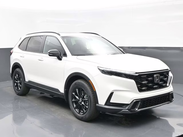 2026 Platinum White Pearl Honda CR-V Hybrid Sport-L AWD SUV