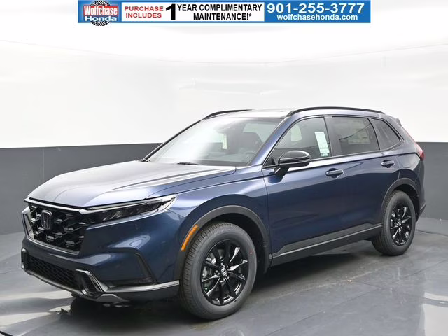 2026 Canyon River Blue Metallic Honda CR-V Hybrid Sport-L AWD SUV