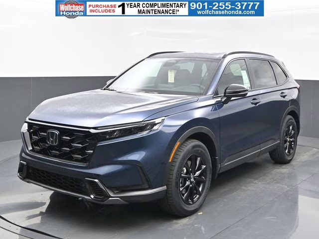 2026 Canyon River Blue Metallic Honda CR-V Hybrid Sport-L AWD SUV