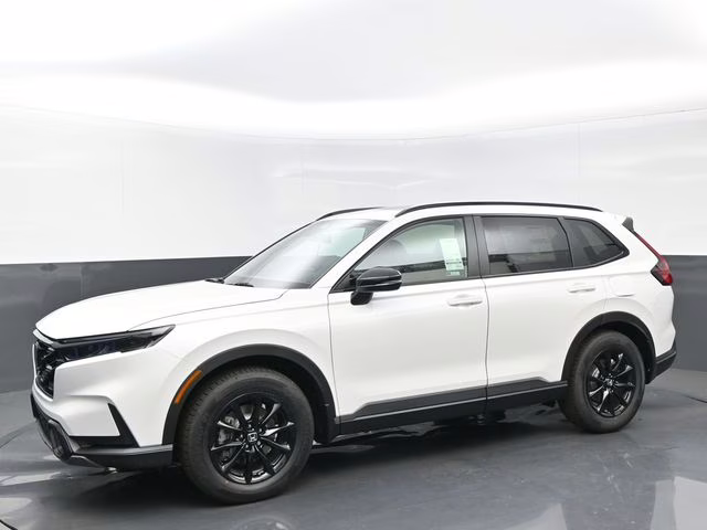 2026 Platinum White Pearl Honda CR-V Hybrid Sport-L AWD SUV