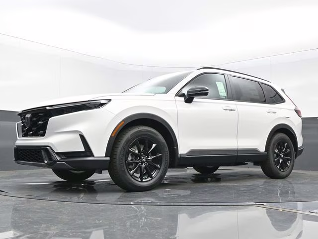 2026 Platinum White Pearl Honda CR-V Hybrid Sport-L AWD SUV