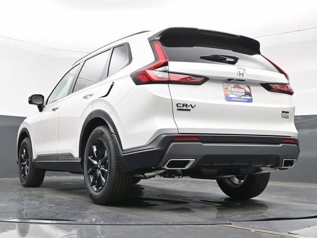 2026 Platinum White Pearl Honda CR-V Hybrid Sport-L AWD SUV