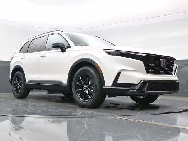 2026 Platinum White Pearl Honda CR-V Hybrid Sport-L AWD SUV