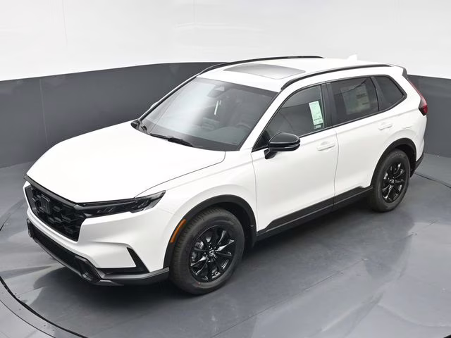 2026 Platinum White Pearl Honda CR-V Hybrid Sport-L AWD SUV