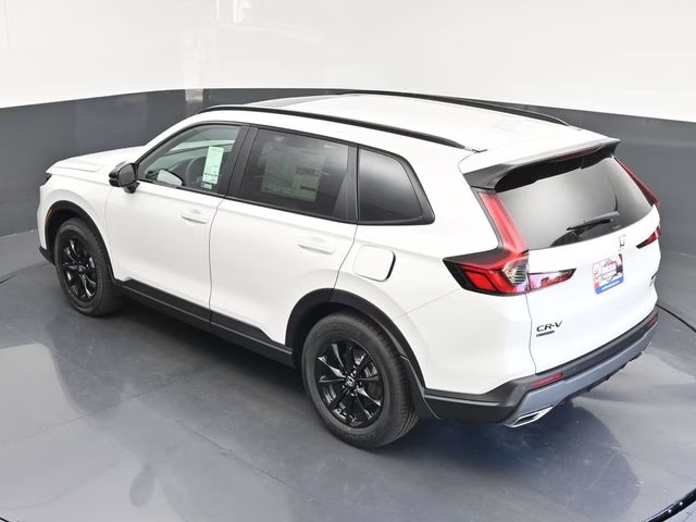 2026 Platinum White Pearl Honda CR-V Hybrid Sport-L AWD SUV