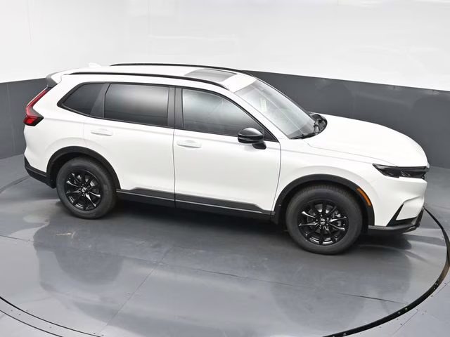 2026 Platinum White Pearl Honda CR-V Hybrid Sport-L AWD SUV