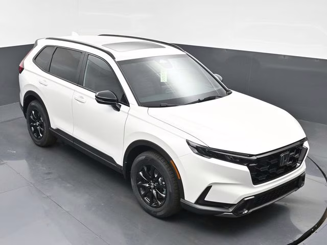 2026 Platinum White Pearl Honda CR-V Hybrid Sport-L AWD SUV