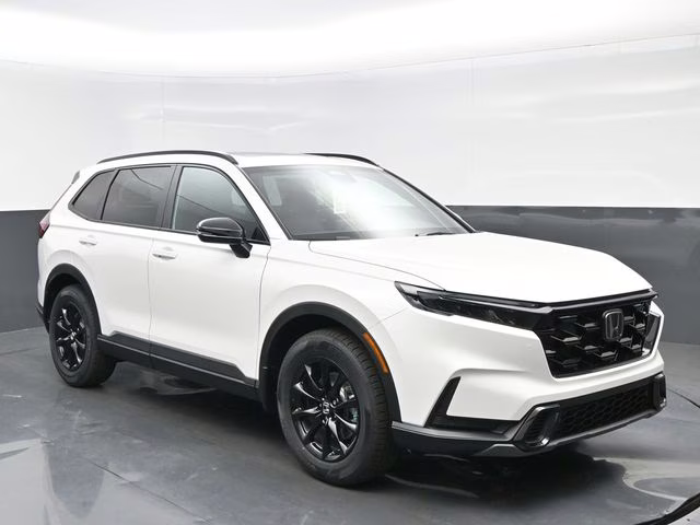 2026 Platinum White Pearl Honda CR-V Hybrid Sport-L AWD SUV