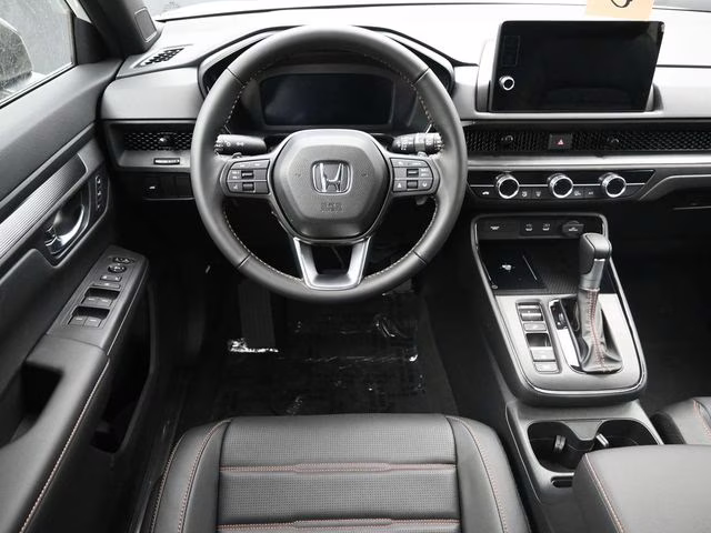 2026 Platinum White Pearl Honda CR-V Hybrid Sport-L AWD SUV