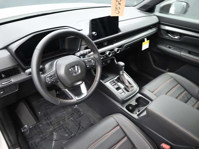 2026 Platinum White Pearl Honda CR-V Hybrid Sport-L AWD SUV