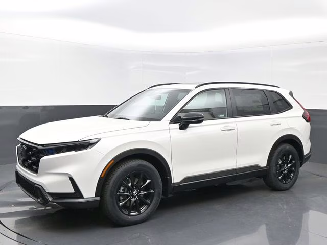 2026 Platinum White Pearl Honda CR-V Hybrid Sport-L AWD SUV