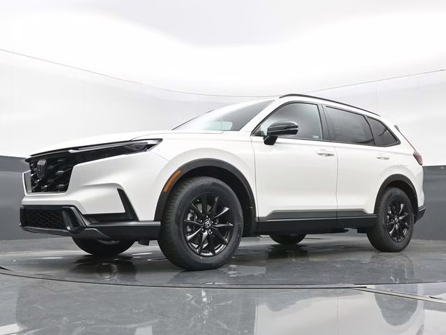 2026 Platinum White Pearl Honda CR-V Hybrid Sport-L AWD SUV
