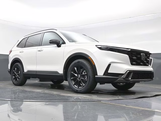 2026 Platinum White Pearl Honda CR-V Hybrid Sport-L AWD SUV