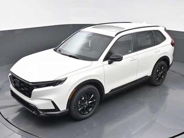 2026 Platinum White Pearl Honda CR-V Hybrid Sport-L AWD SUV