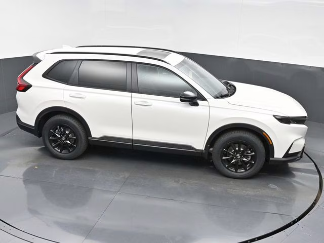 2026 Platinum White Pearl Honda CR-V Hybrid Sport-L AWD SUV
