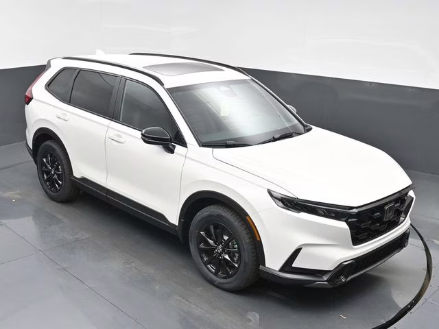 2026 Platinum White Pearl Honda CR-V Hybrid Sport-L AWD SUV