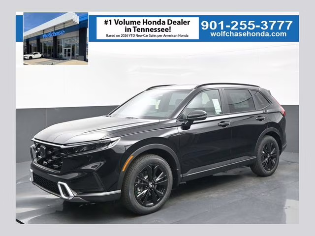 2026 Crystal Black Pearl Honda CR-V Hybrid Sport Touring AWD SUV