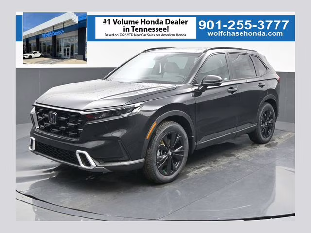 2026 Crystal Black Pearl Honda CR-V Hybrid Sport Touring AWD SUV