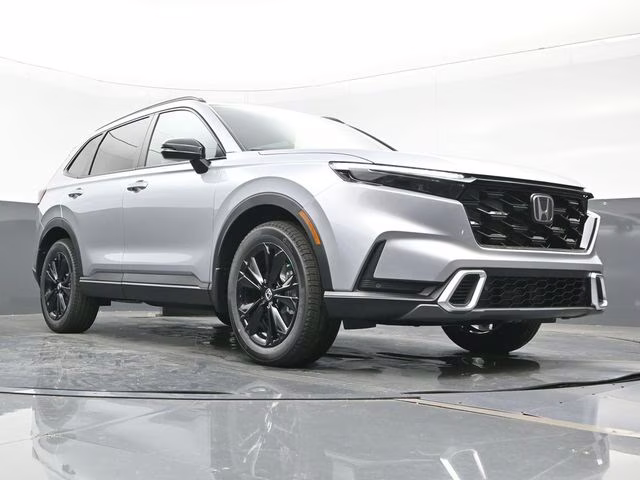 2026 Solar Silver Metallic Honda CR-V Hybrid Sport Touring AWD SUV