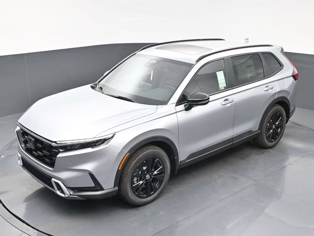 2026 Solar Silver Metallic Honda CR-V Hybrid Sport Touring AWD SUV