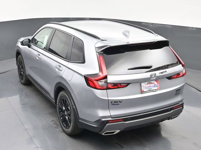 2026 Solar Silver Metallic Honda CR-V Hybrid Sport Touring AWD SUV